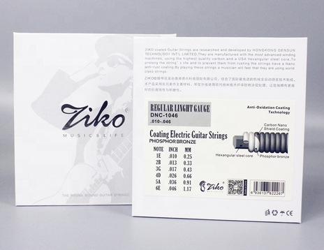 Ziko DNC-0942 Extra Light Special Nickel Coated Electric Guitar Strings