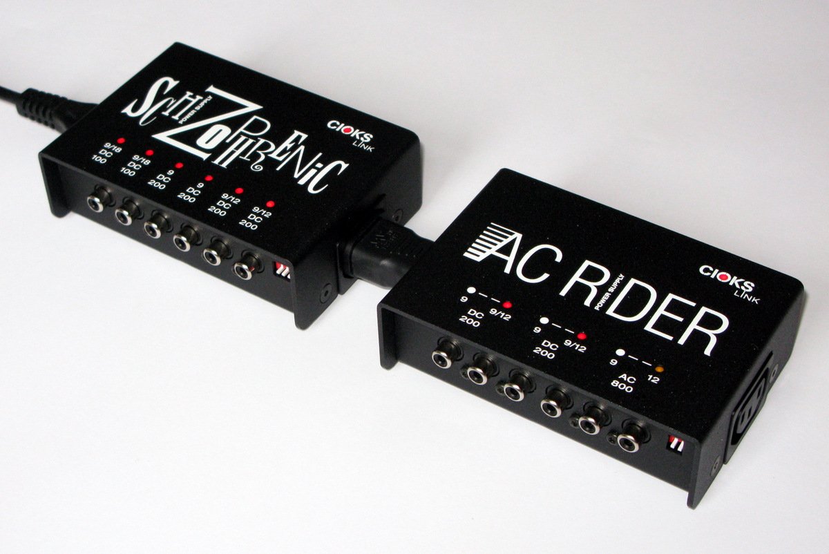 Cioks AC Rider 1 AC / 2 DC Isolated Output Power Supply 9/12V - GuitarPusher