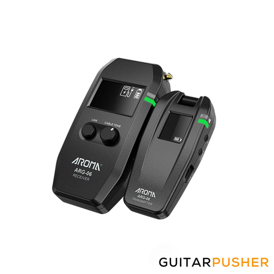 Aroma ARG-06 5.8GHz Guitar/Bass Wireless Audio Transmission System (Black)