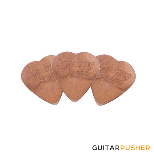 Anatomy of Sound Heart Beat Debossed Jazz Medium Brown 3-pack (705377777196)