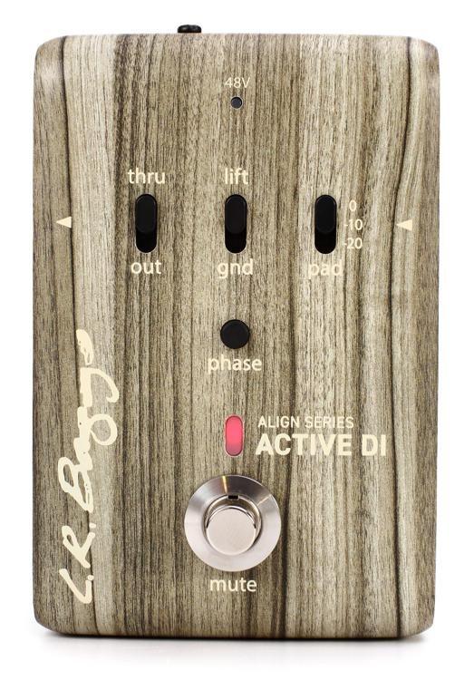 L.R. Baggs Align Series Active DI Pedal for Acoustic Guitar - GuitarPusher