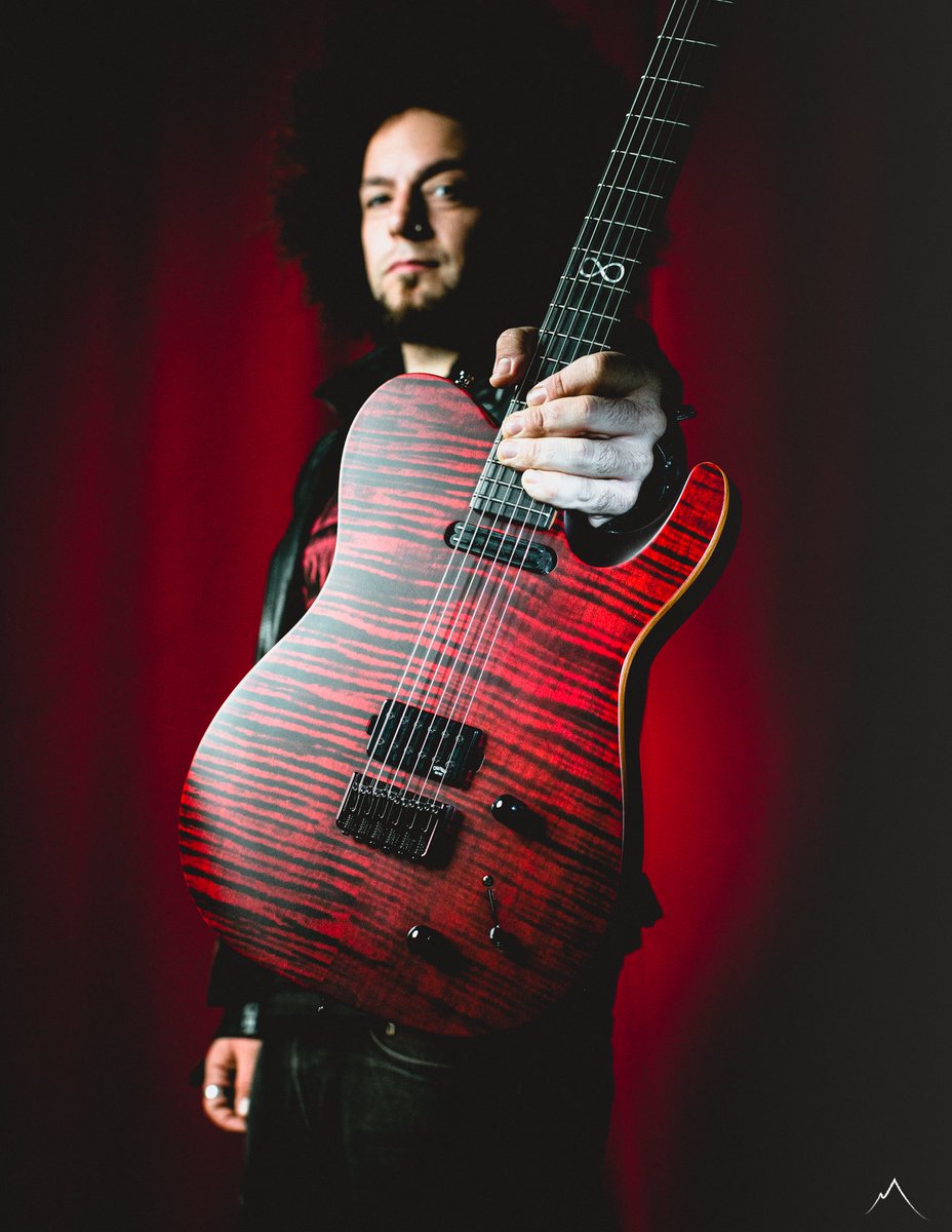 Chapman Guitars ML-3 Standard T Style BEA Rabea Massaad Baritone Electric Guitar - Paleblood