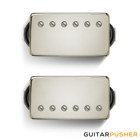 Bareknuckle Stormy Monday Calibrated Humbucker Pickup Set, Nickel Covered, Potted, 4-con