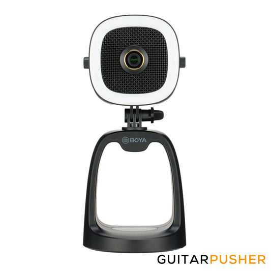 BOYA BY-CM6A All-in-One Full HD 1080p USB Webcam w/ Mic & LED Ring Light