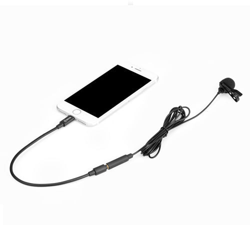 BOYA BY-M2 Clip-On Lavalier Microphone for iOS Devices