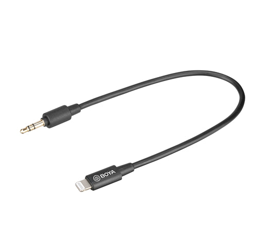 BOYA BY-M2 Clip-On Lavalier Microphone for iOS Devices