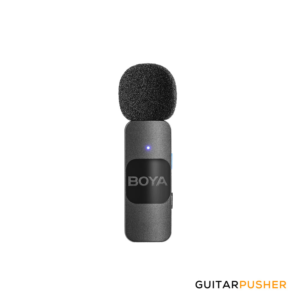 BOYA BY-V2 2.4GHz Ultra-Compact Dual Wireless Microphone System (Lightning Connector for Apple iOS device)