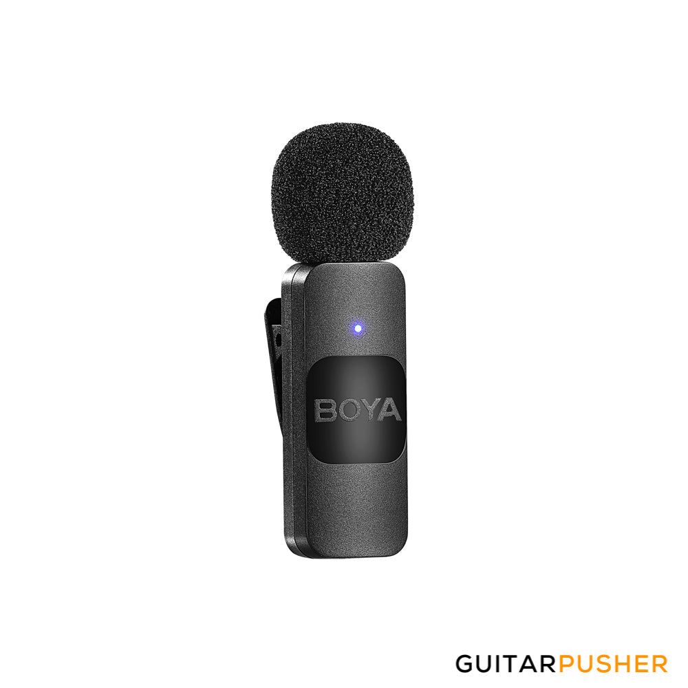 BOYA BY-V2 2.4GHz Ultra-Compact Dual Wireless Microphone System (Lightning Connector for Apple iOS device)