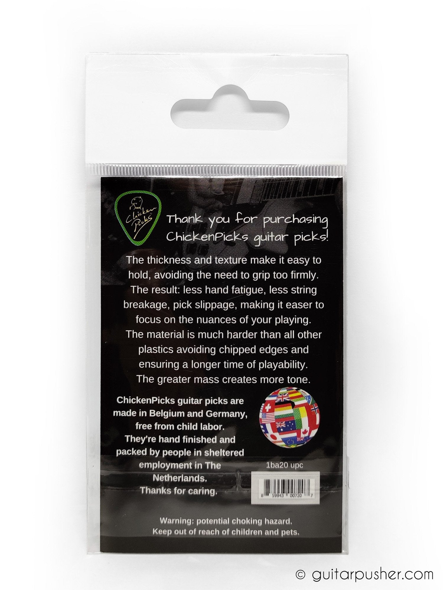 Chicken Pick BERMUDA III-XL Pick - GuitarPusher