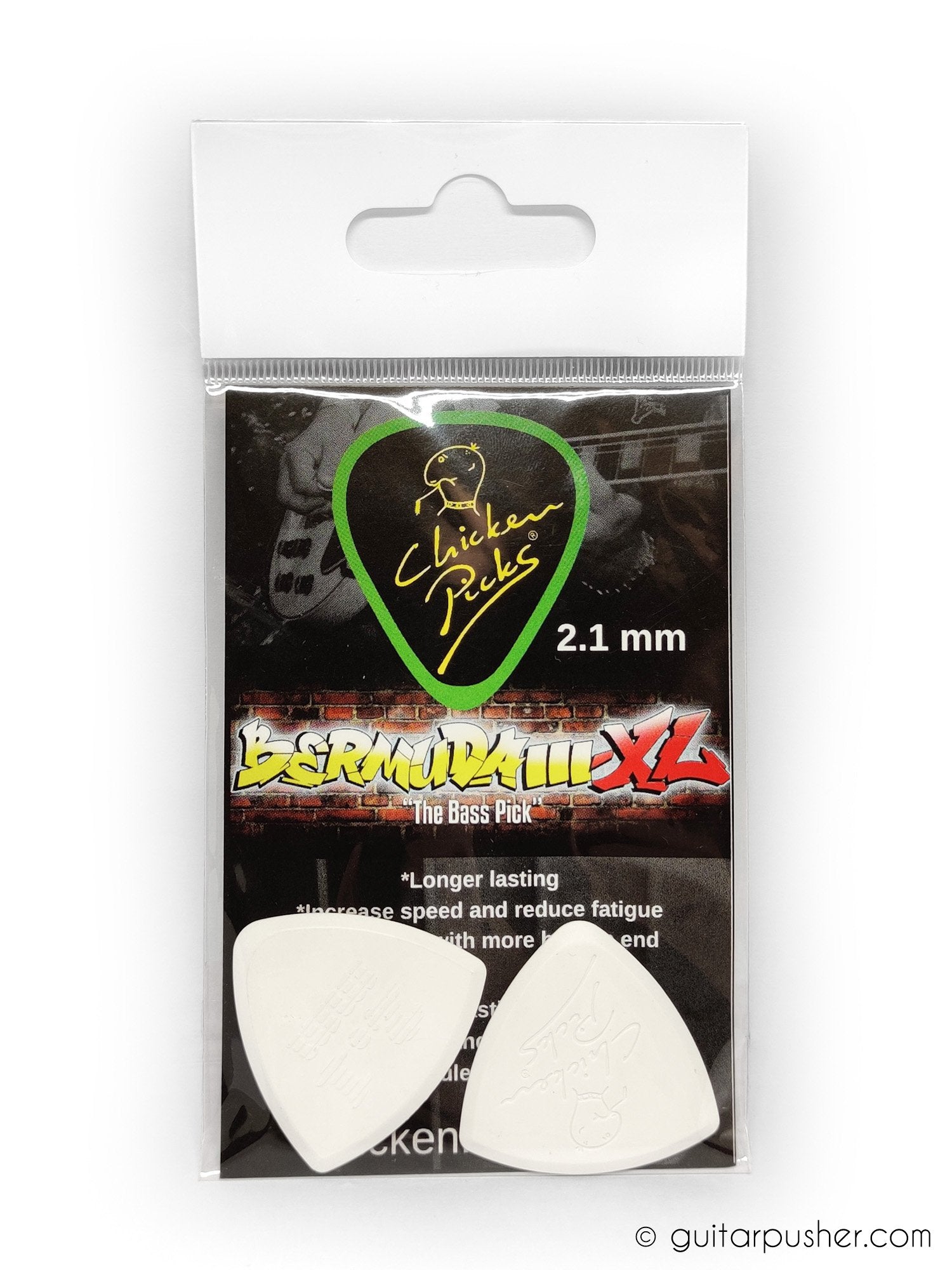 Chicken Pick BERMUDA III-XL Pick - GuitarPusher