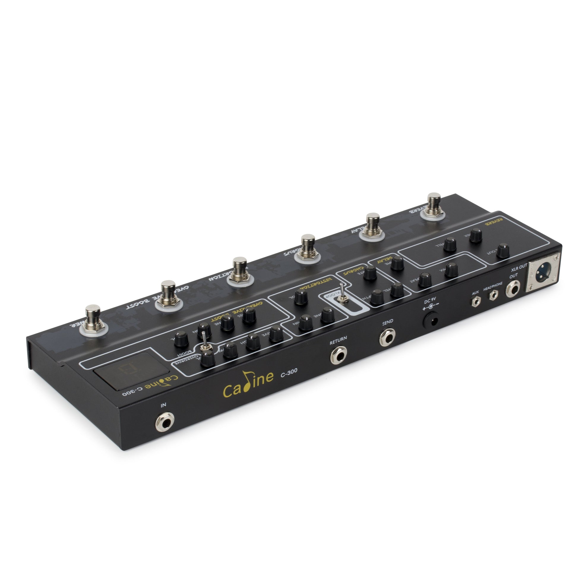 Caline C300 Analog Multi Effect Pedal – Guitar Pusher Verdana