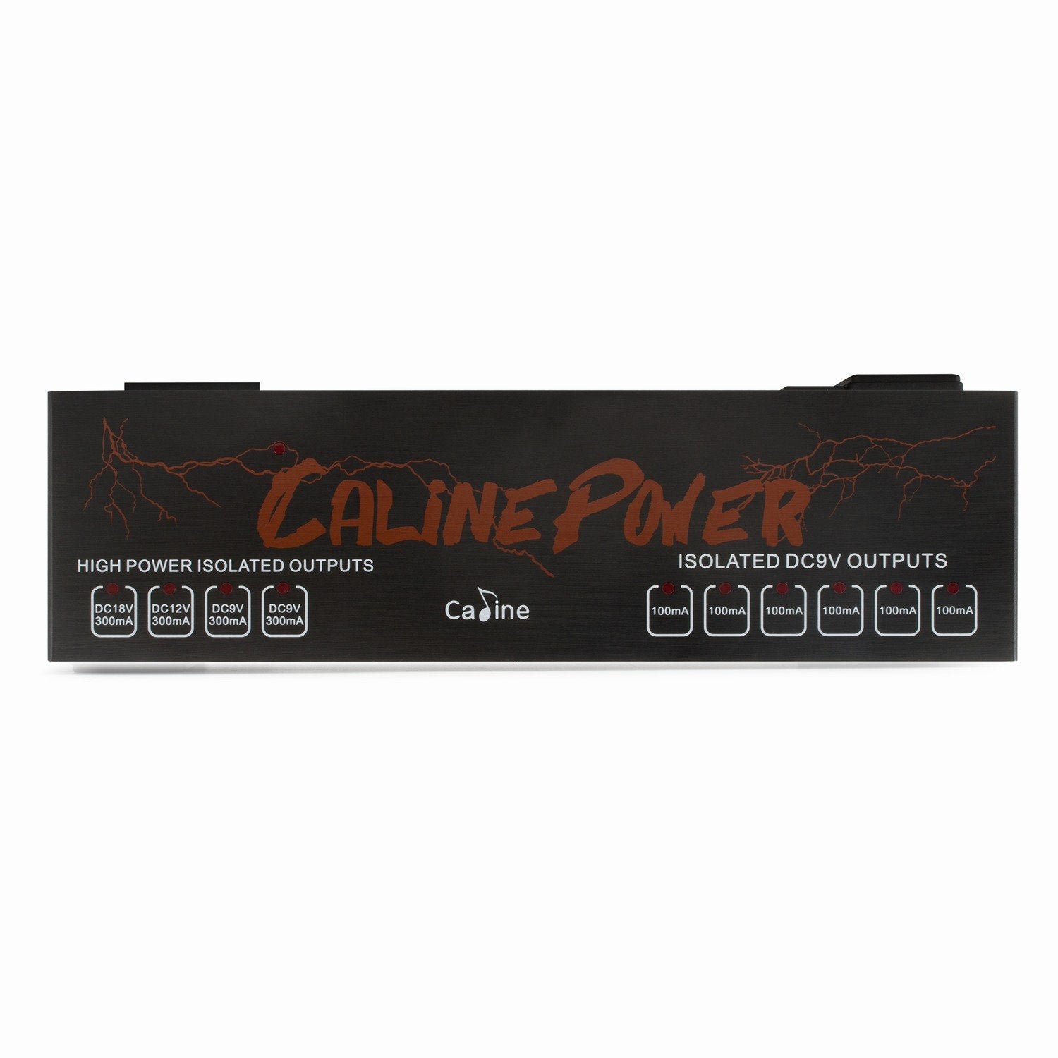 Caline CP-08 Isolated Power Supply 10 Isolated Outlets DC 9 12 18V - GuitarPusher