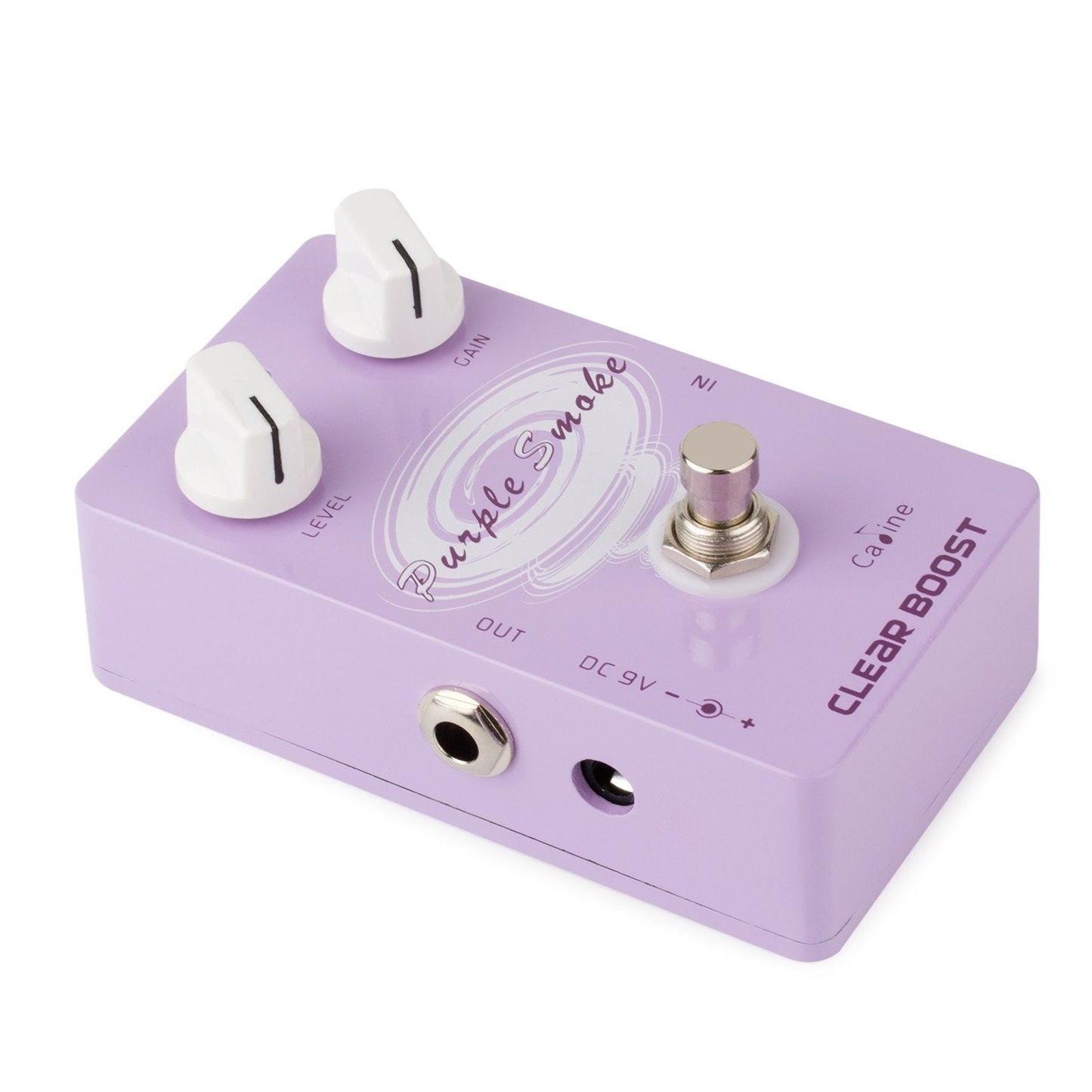 Caline CP-22 Purple Smoke Clean Boost Pedal - GuitarPusher