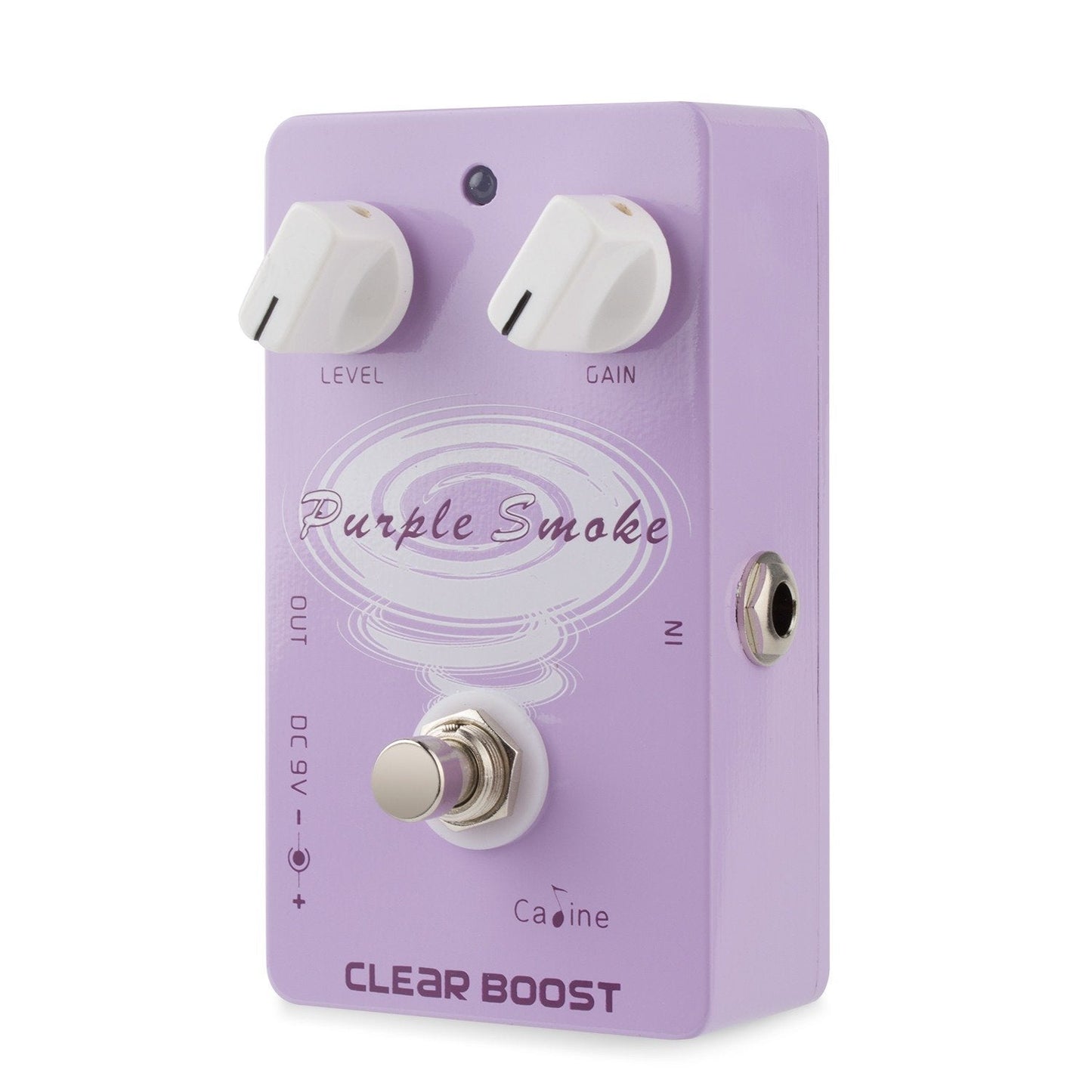 Caline CP-22 Purple Smoke Clean Boost Pedal - GuitarPusher