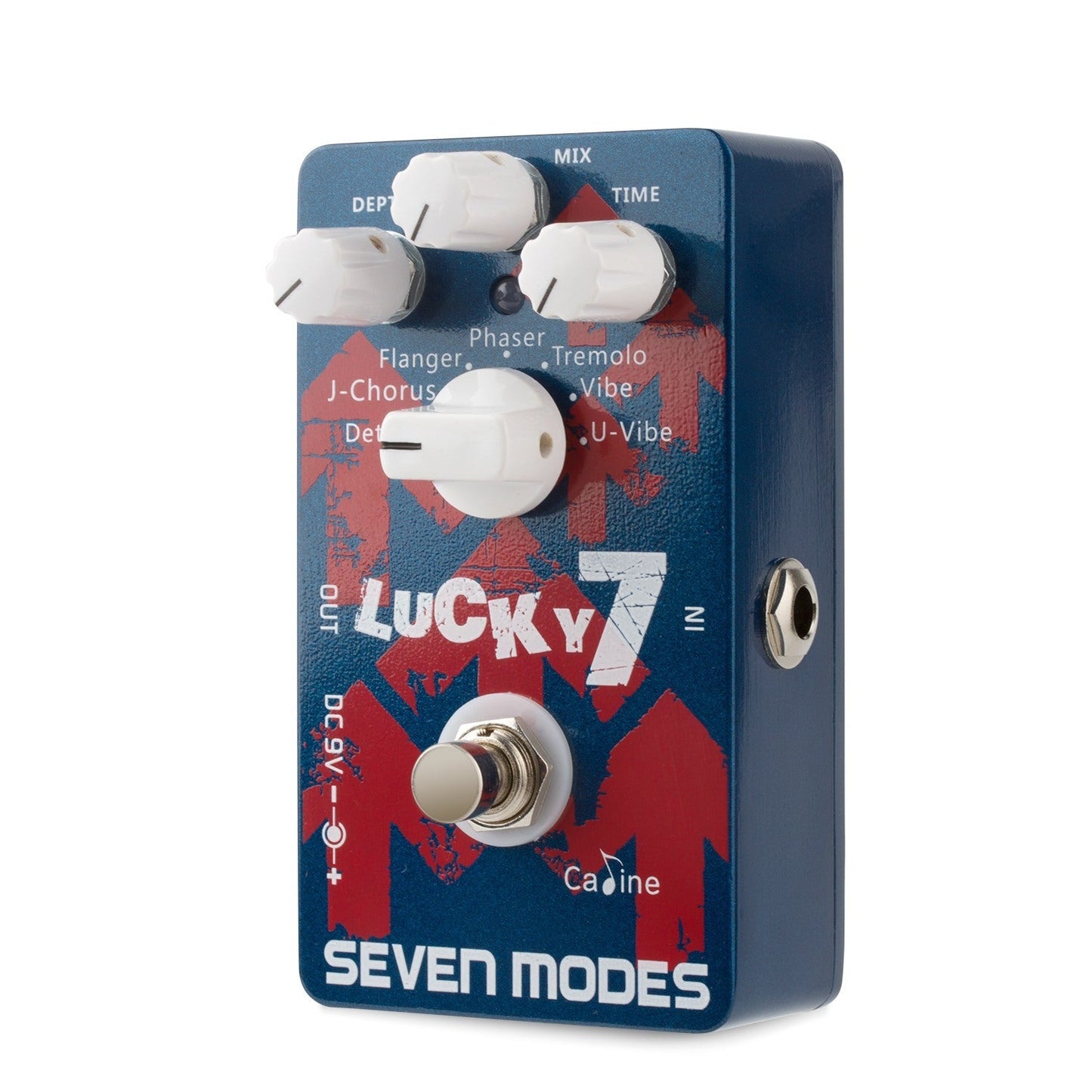 Caline CP-38 Lucky 7 Modulation Pedal (Chorus, Flange, Vibe, Trem, Phase)