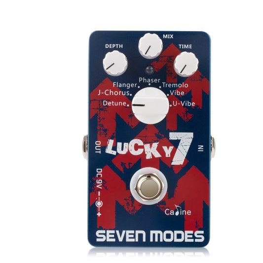 Caline CP-38 Lucky 7 Modulation Pedal (Chorus, Flange, Vibe, Trem, Phase)