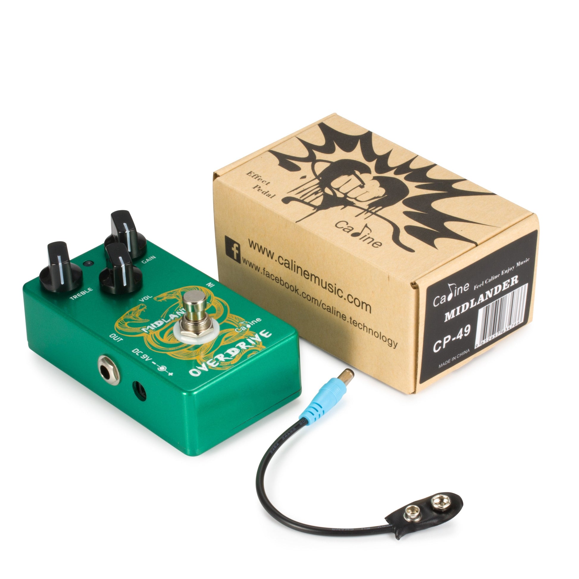 Caline CP-49 Midlander TS Overdrive - GuitarPusher