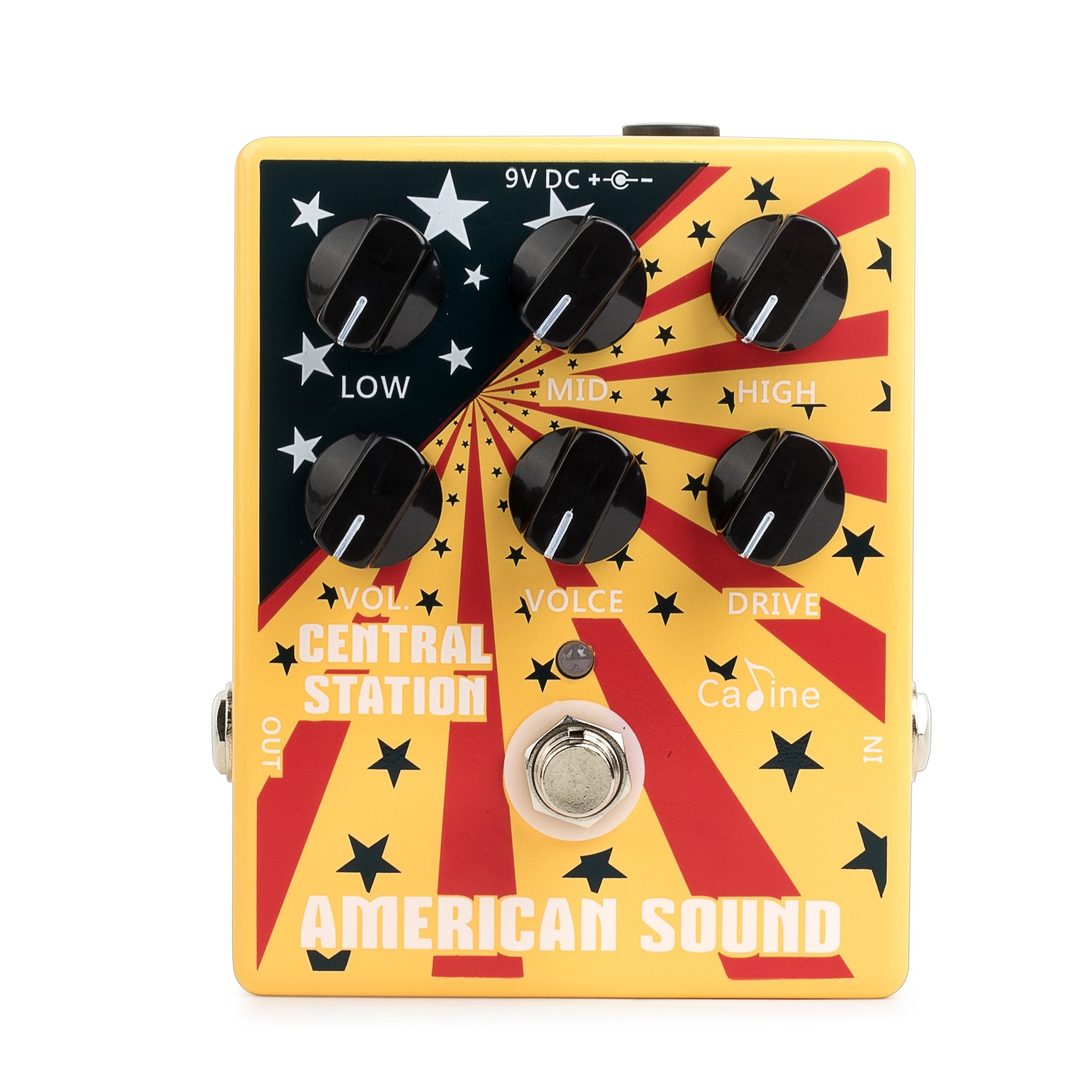 Caline CP-55 American Sound Fender Style Guitar Drive Effects Pedal - GuitarPusher