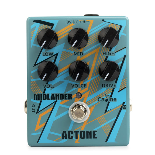 Caline CP-56 AC Tone Vox Style Guitar Drive Effects Pedal - GuitarPusher