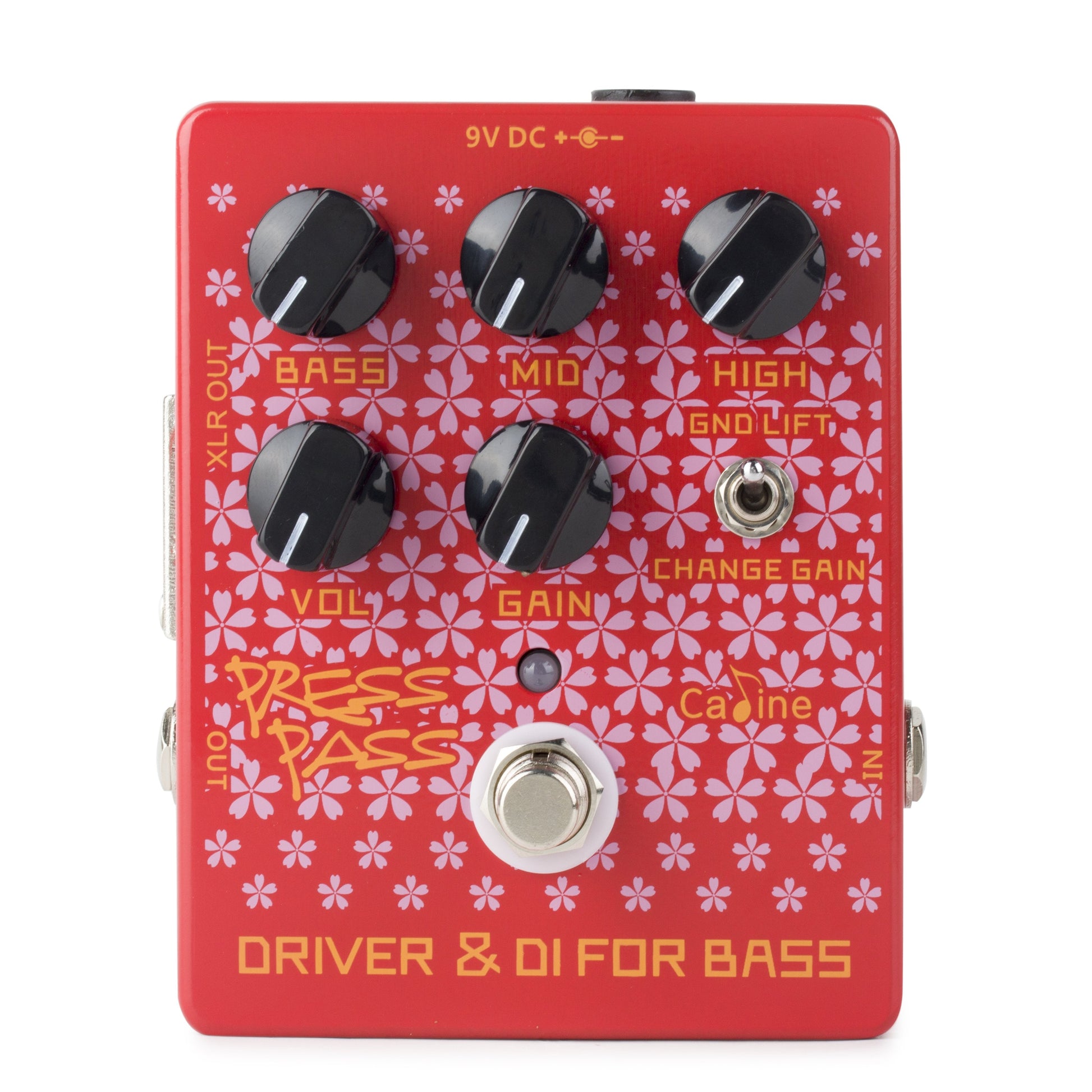Caline CP-59 Press Pass Bass Driver and DI XLR - GuitarPusher