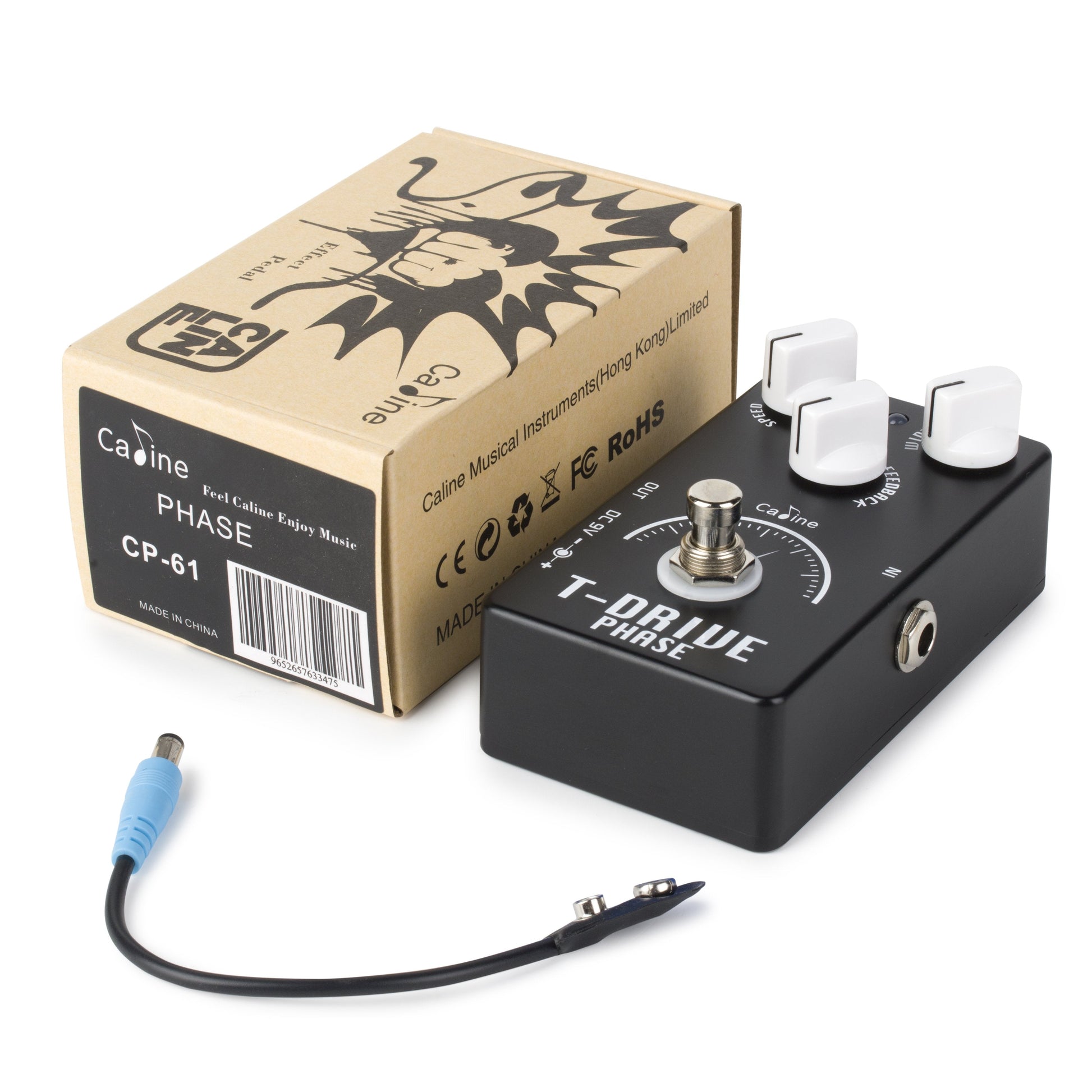 Caline CP-61 T-Drive Phase Guitar Effect - GuitarPusher