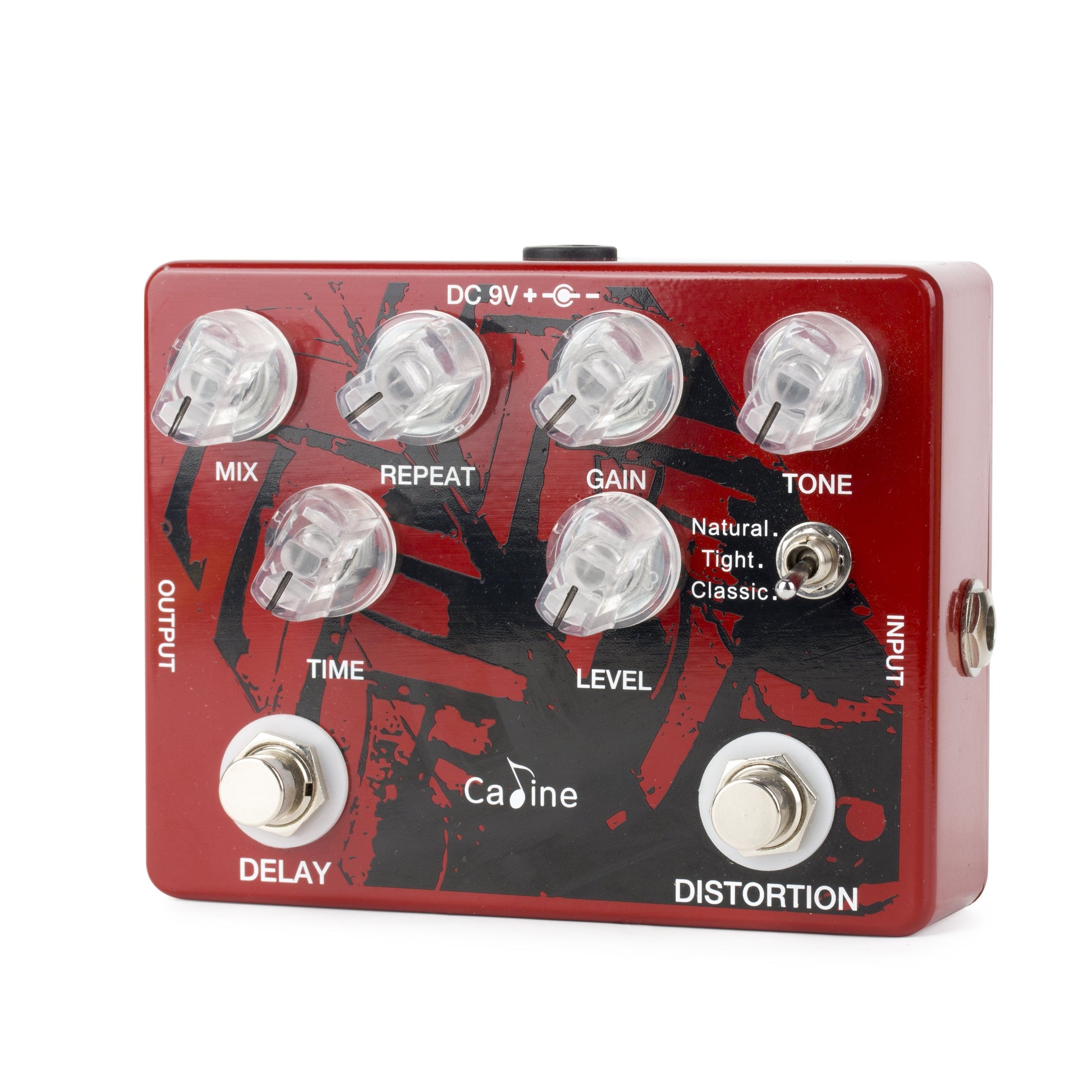 Caline CP-68 Analog Delay and Distortion Dual Pedal - GuitarPusher