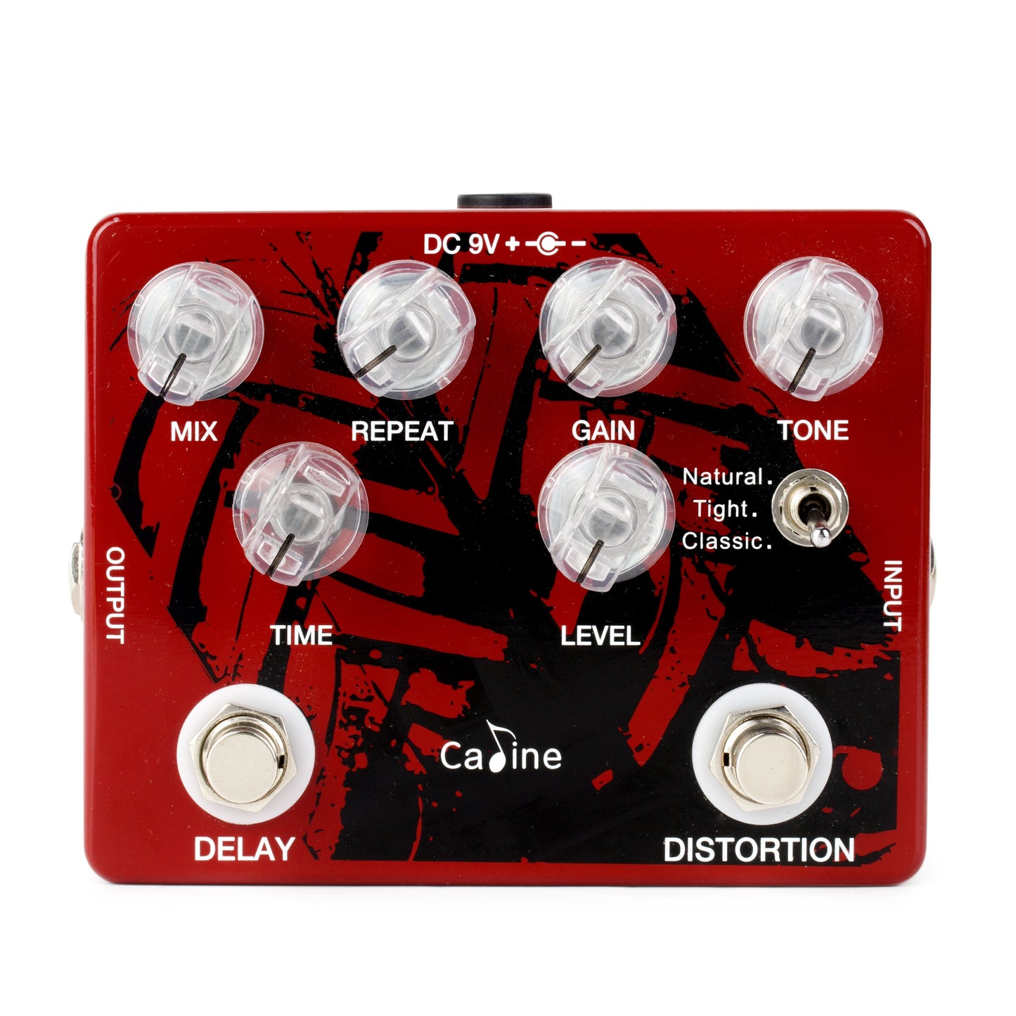 Caline CP-68 Analog Delay and Distortion Dual Pedal - GuitarPusher