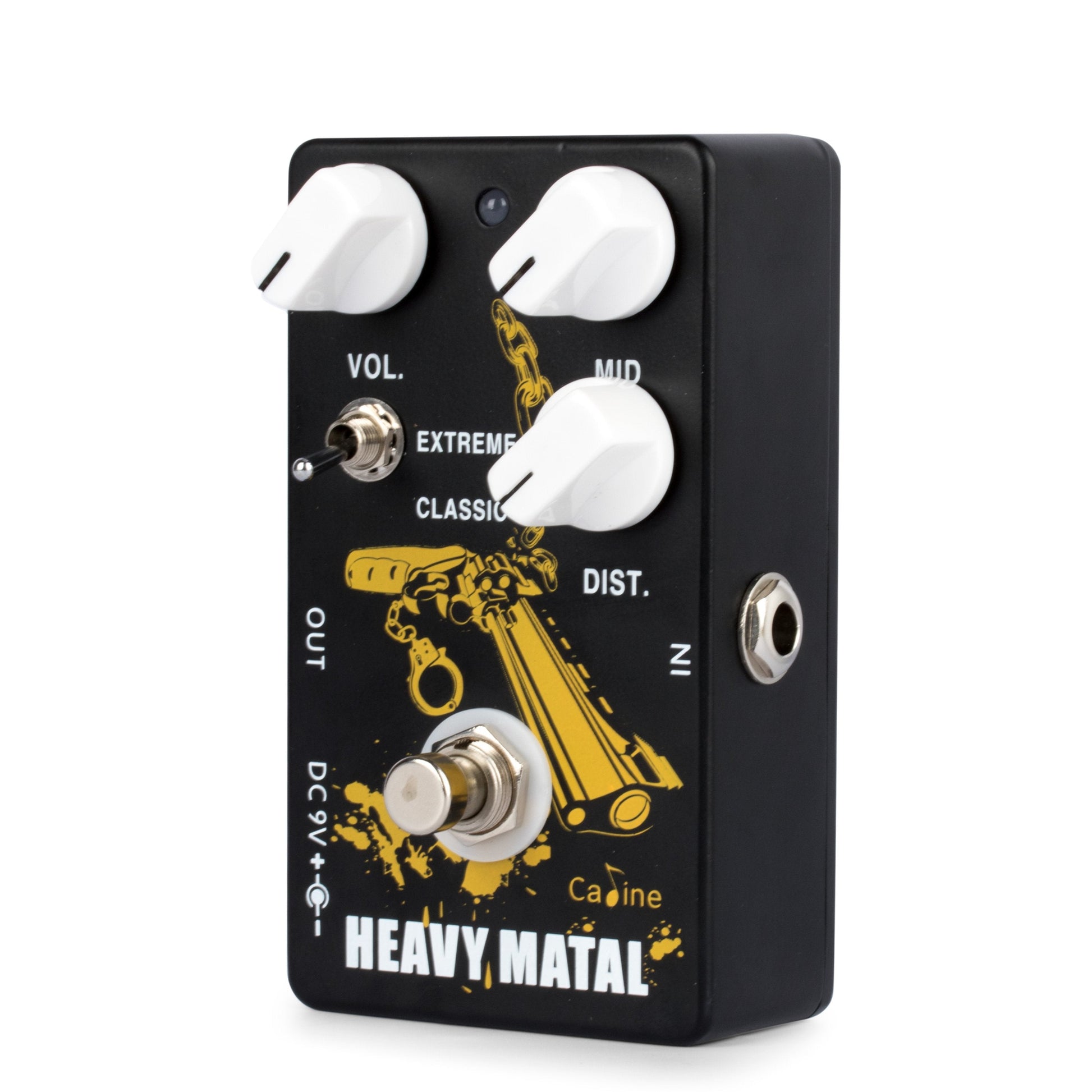 Caline CP-77 "Bounty Hunter" Heavy Metal Distortion - GuitarPusher