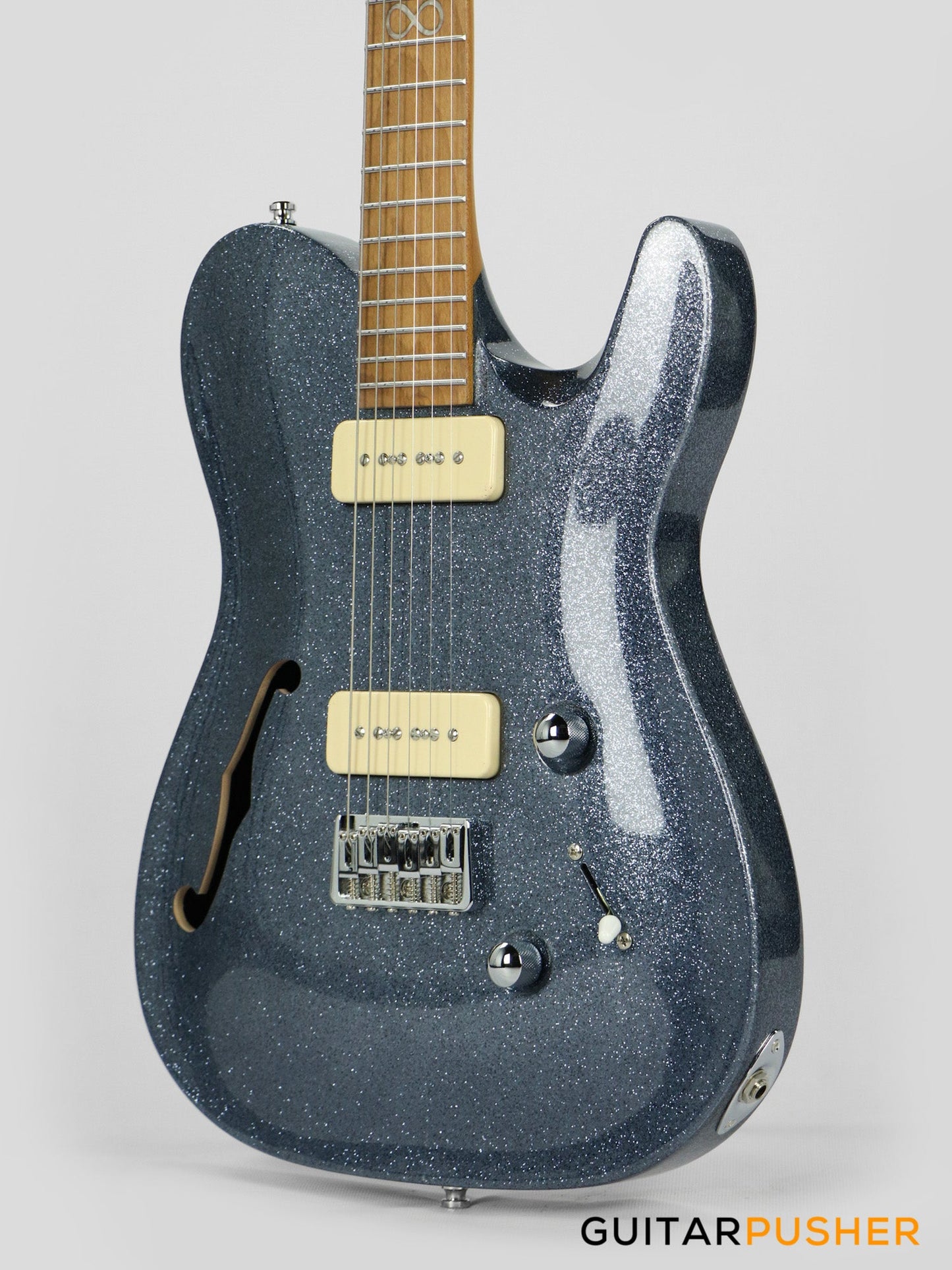 Chapman Guitars ML3 PRO Traditional Semi-Hollow - Atlantic Blue Sparkle