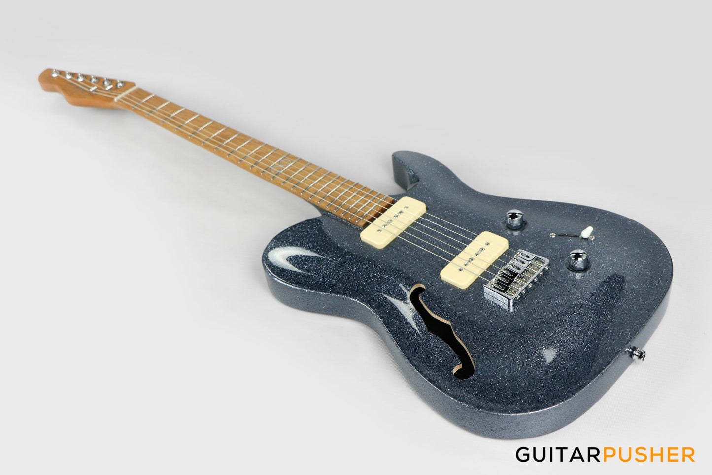 Chapman Guitars ML3 PRO Traditional Semi-Hollow - Atlantic Blue Sparkle