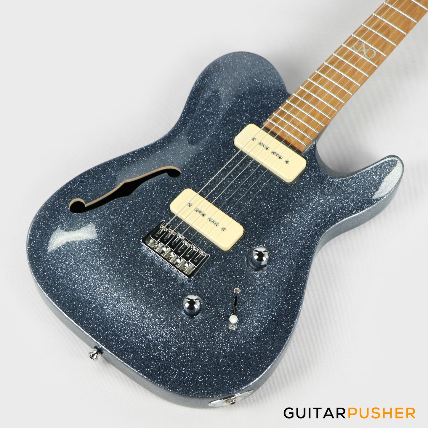 Chapman Guitars ML3 PRO Traditional Semi-Hollow - Atlantic Blue Sparkle