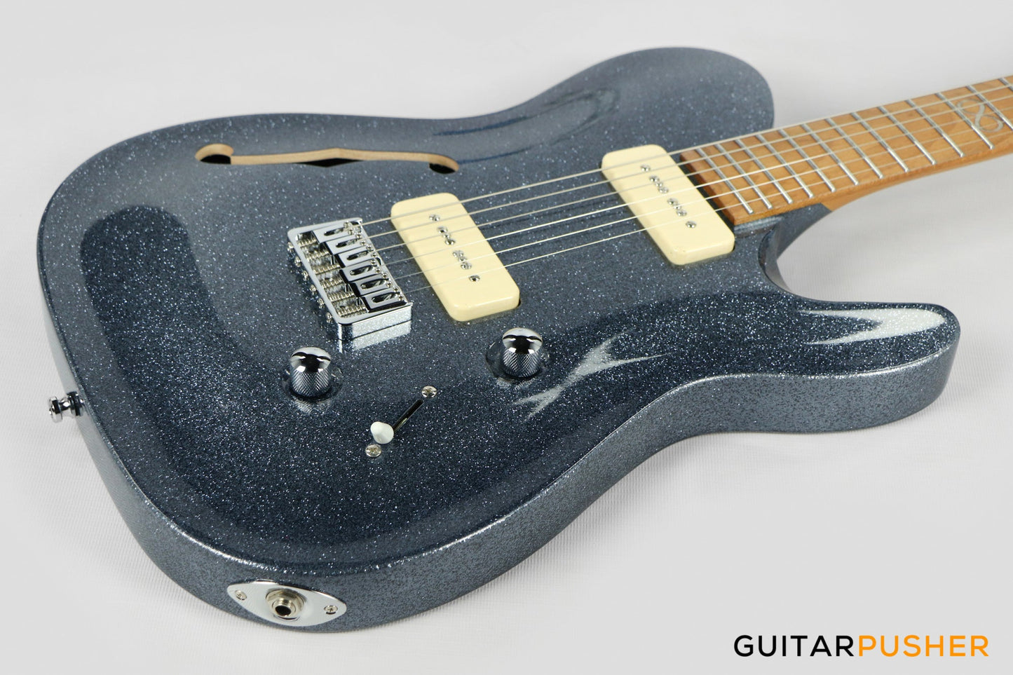 Chapman Guitars ML3 PRO Traditional Semi-Hollow - Atlantic Blue Sparkle