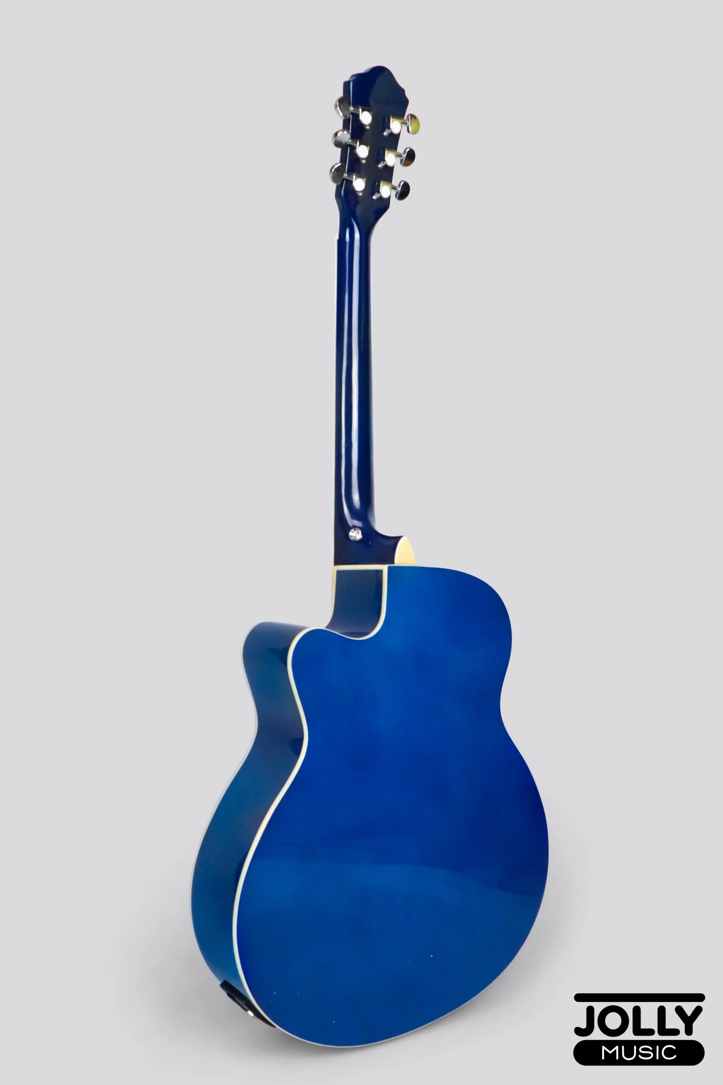 Caravan HS-4010 EQ Acoustic Guitar with FREE Gigbag - Blue Burst