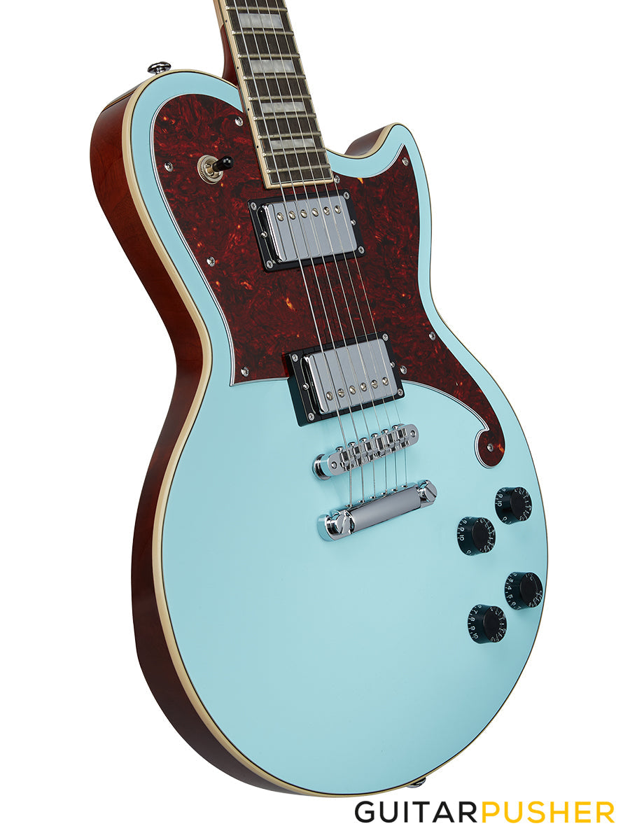 D'Angelico Premier Atlantic Single Cut Electric Guitar (Sky Blue)