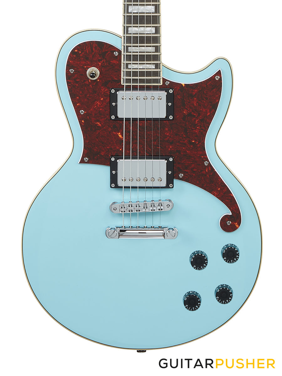 D'Angelico Premier Atlantic Single Cut Electric Guitar (Sky Blue)