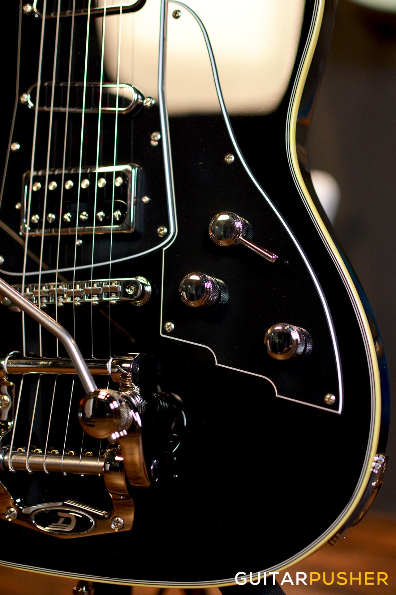 Duesenberg Guitars Paloma Electric Guitar Black w/ Hard Case
