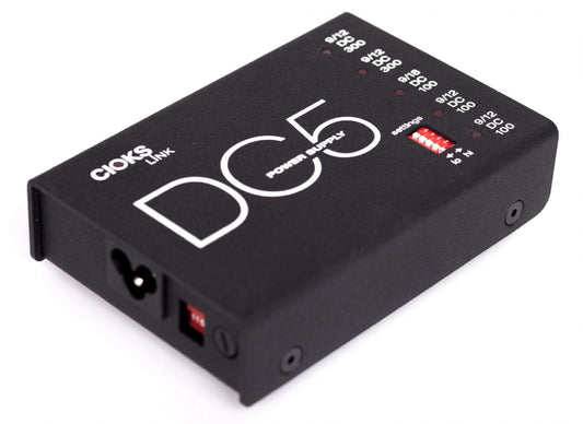 Cioks DC5 Link 5 Isolated Output Power Supply 9/12/18V - GuitarPusher