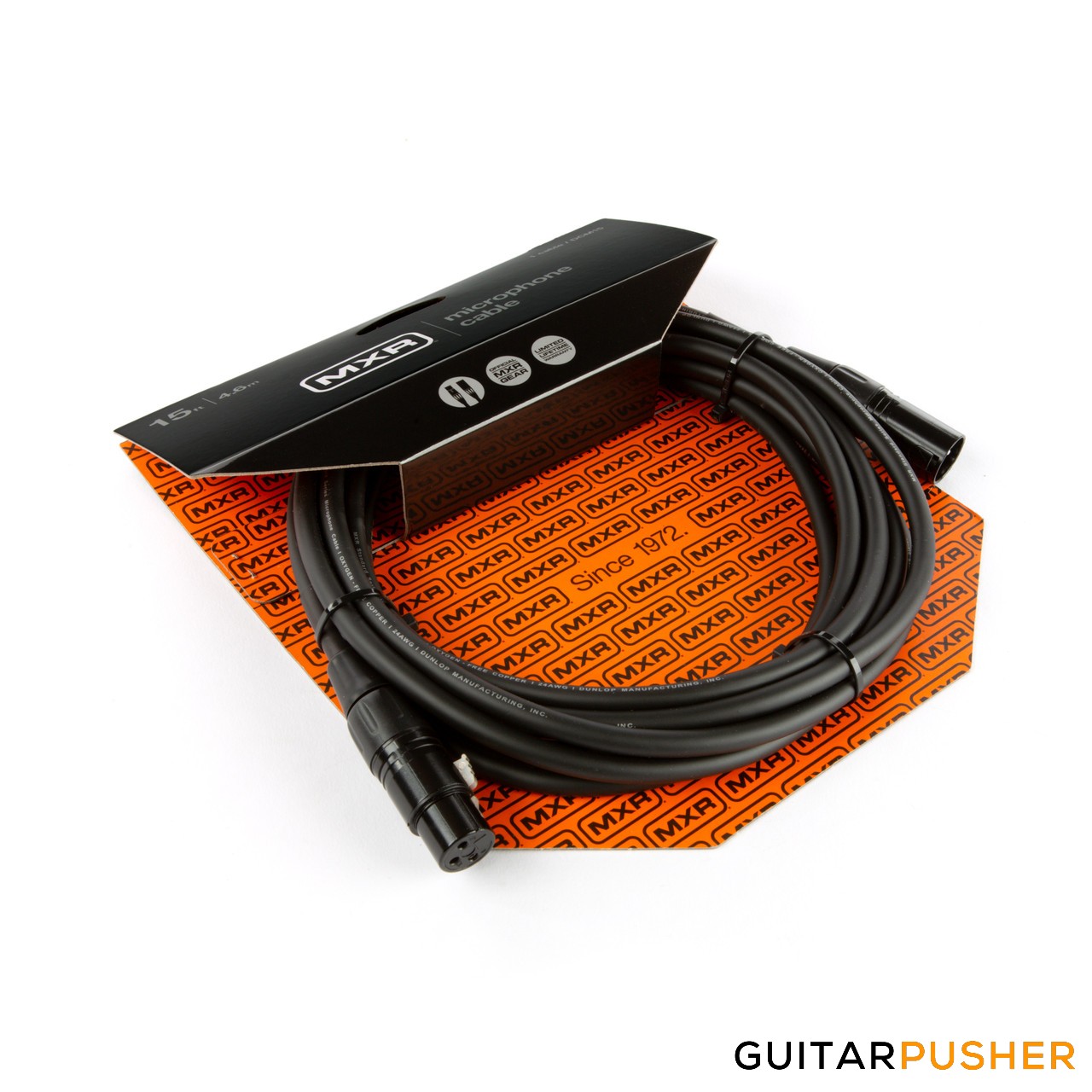 MXR 15ft Microphone Cable DCM15