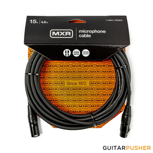 MXR 15ft Microphone Cable DCM15