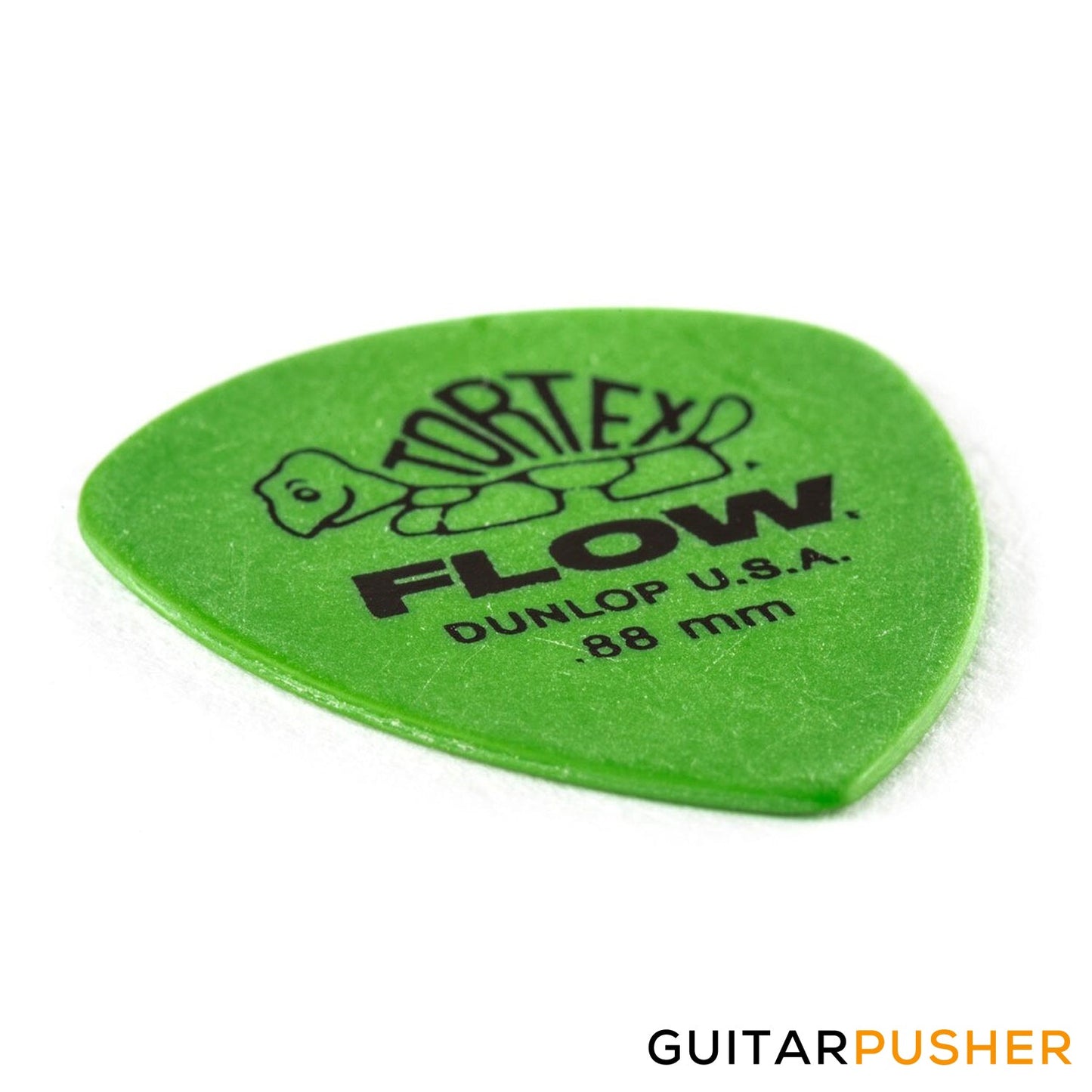 Dunlop Tortex Flow Guitar Pick 558R - 0.88mm Green