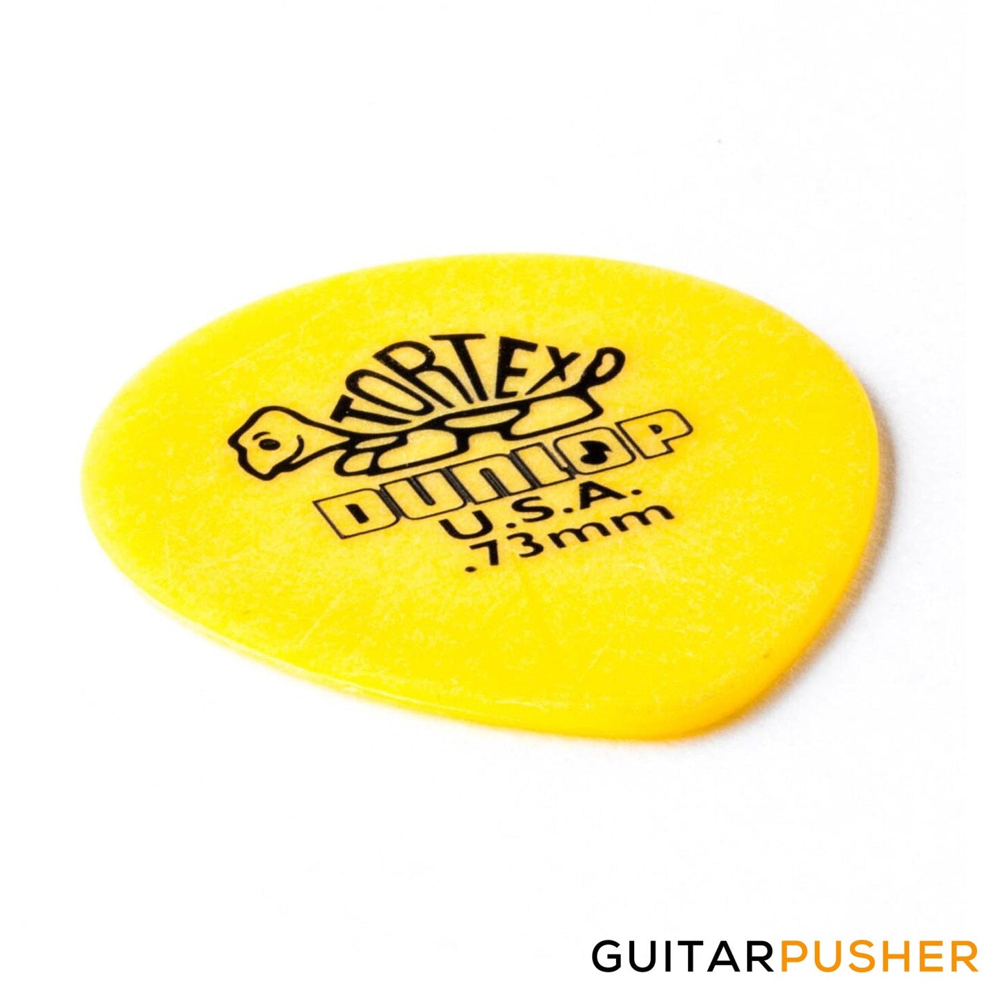 Dunlop Tortex Tear Drop Guitar Pick 413R - 0.73mm Yellow