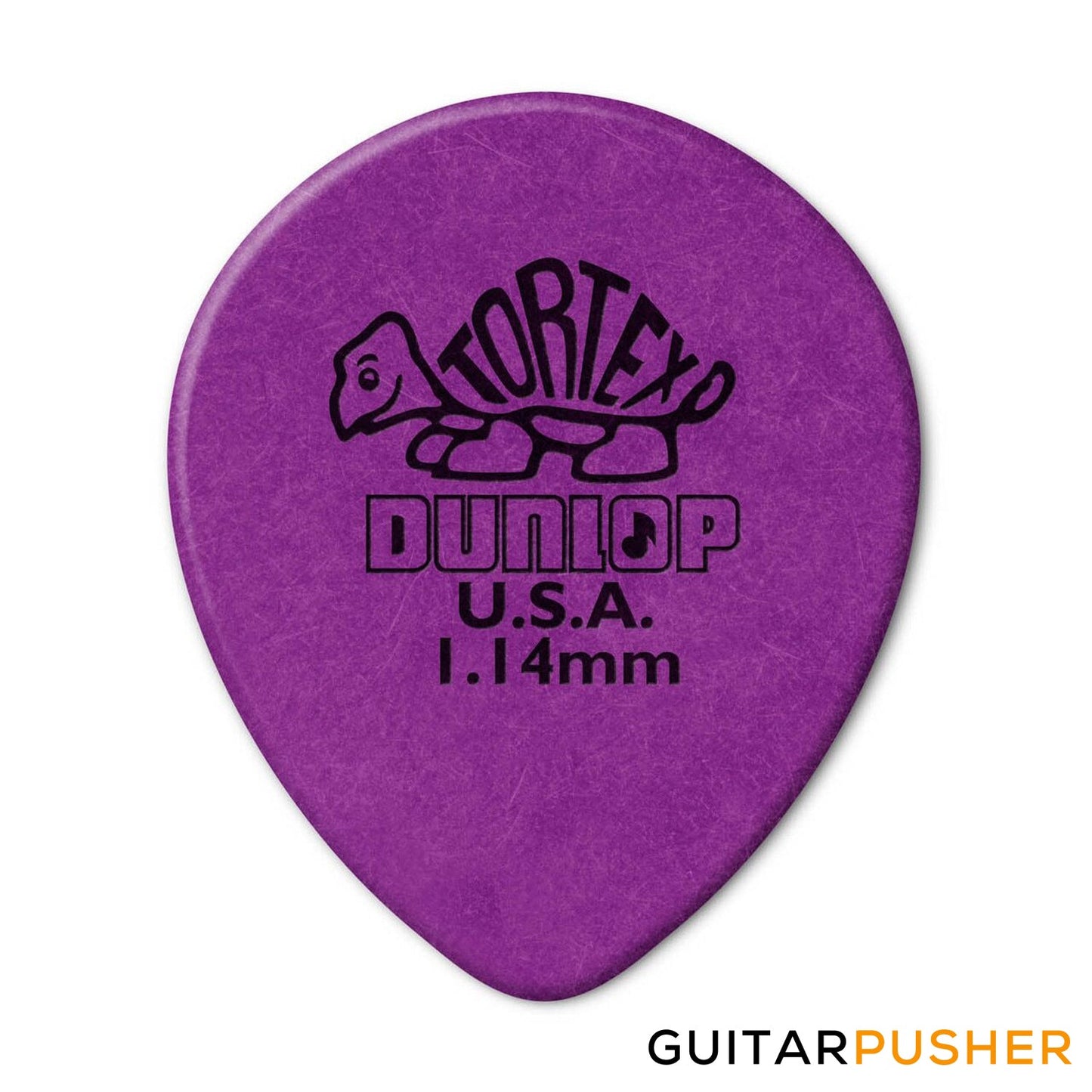 Dunlop Tortex Tear Drop Guitar Pick 413R - 1.14mm Purple