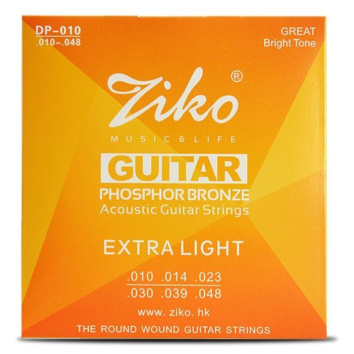 Ziko Acoustic Guitar String Set (DP-010, DP-011, DP-012)