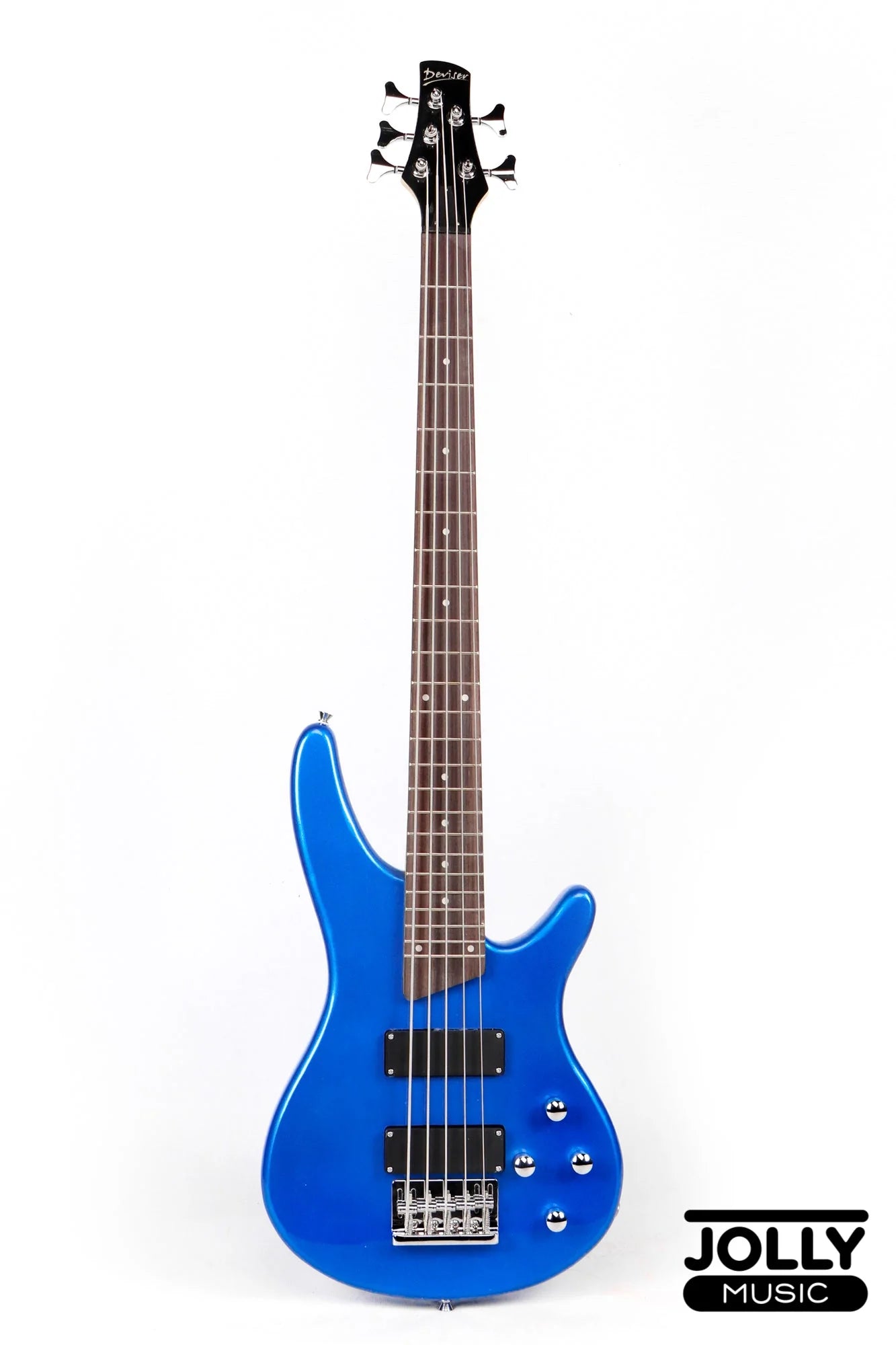 Deviser L-B3 5-String Modern Bass - Metallic Blue