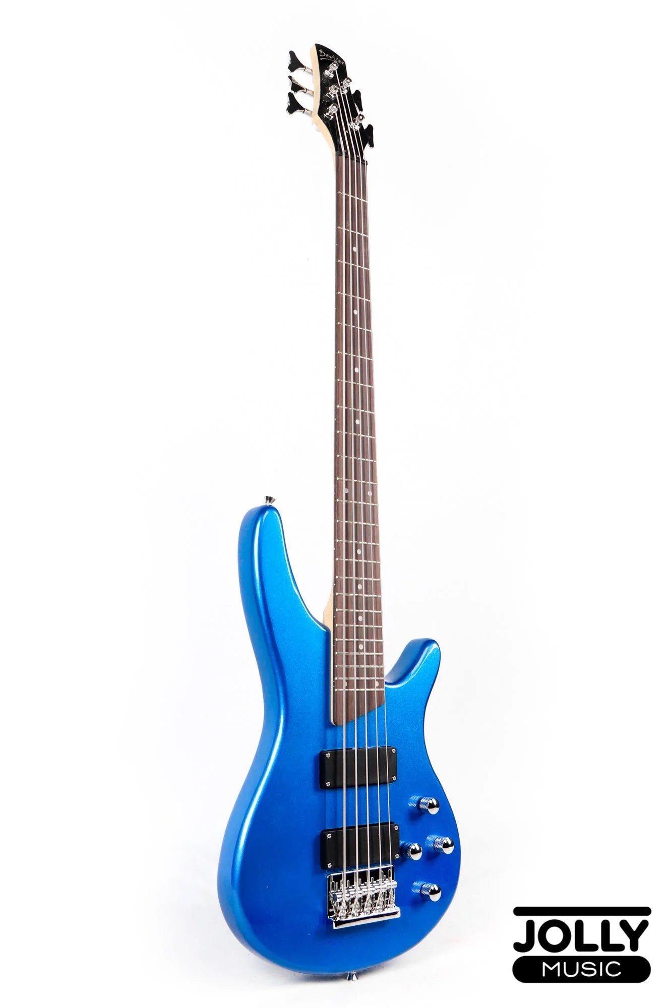 Deviser L-B3 5-String Modern Bass - Metallic Blue