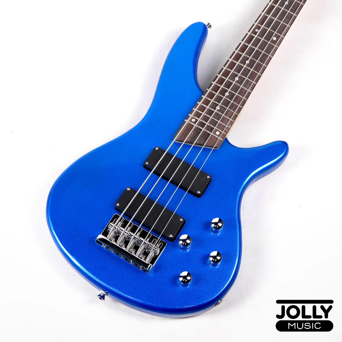 Deviser L-B3 5-String Modern Bass - Metallic Blue