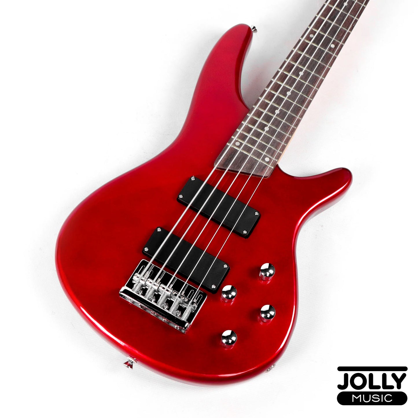 Deviser L-B3 5-String Modern Bass - Metallic Red