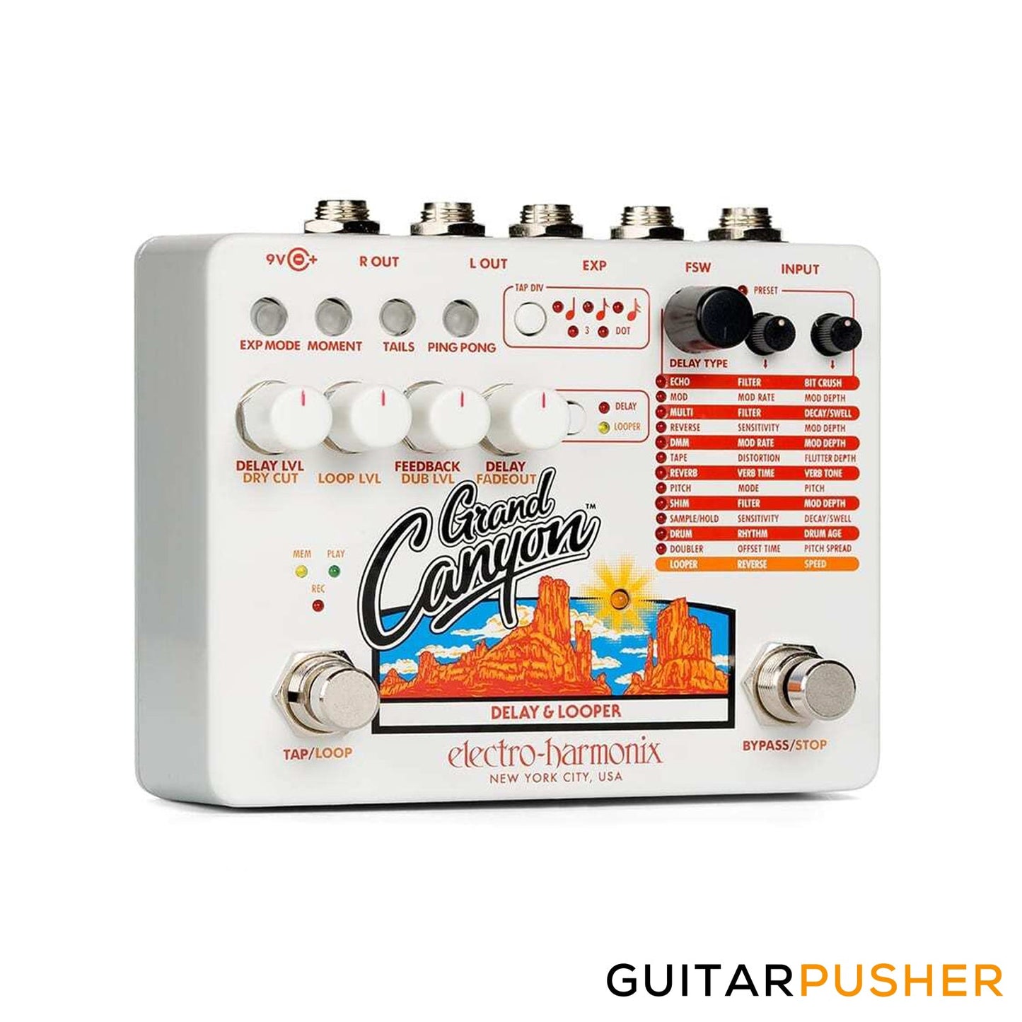 Electro-Harmonix Grand Canyon Delay & Looper Pedal