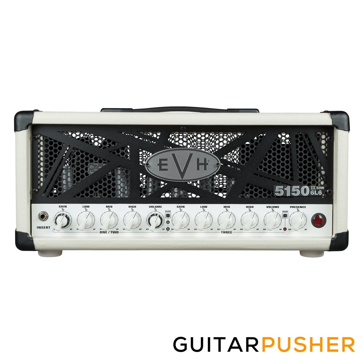 EVH 5150III 50-Watt 6L6 Amplifier Head, Ivory, 230V EUR