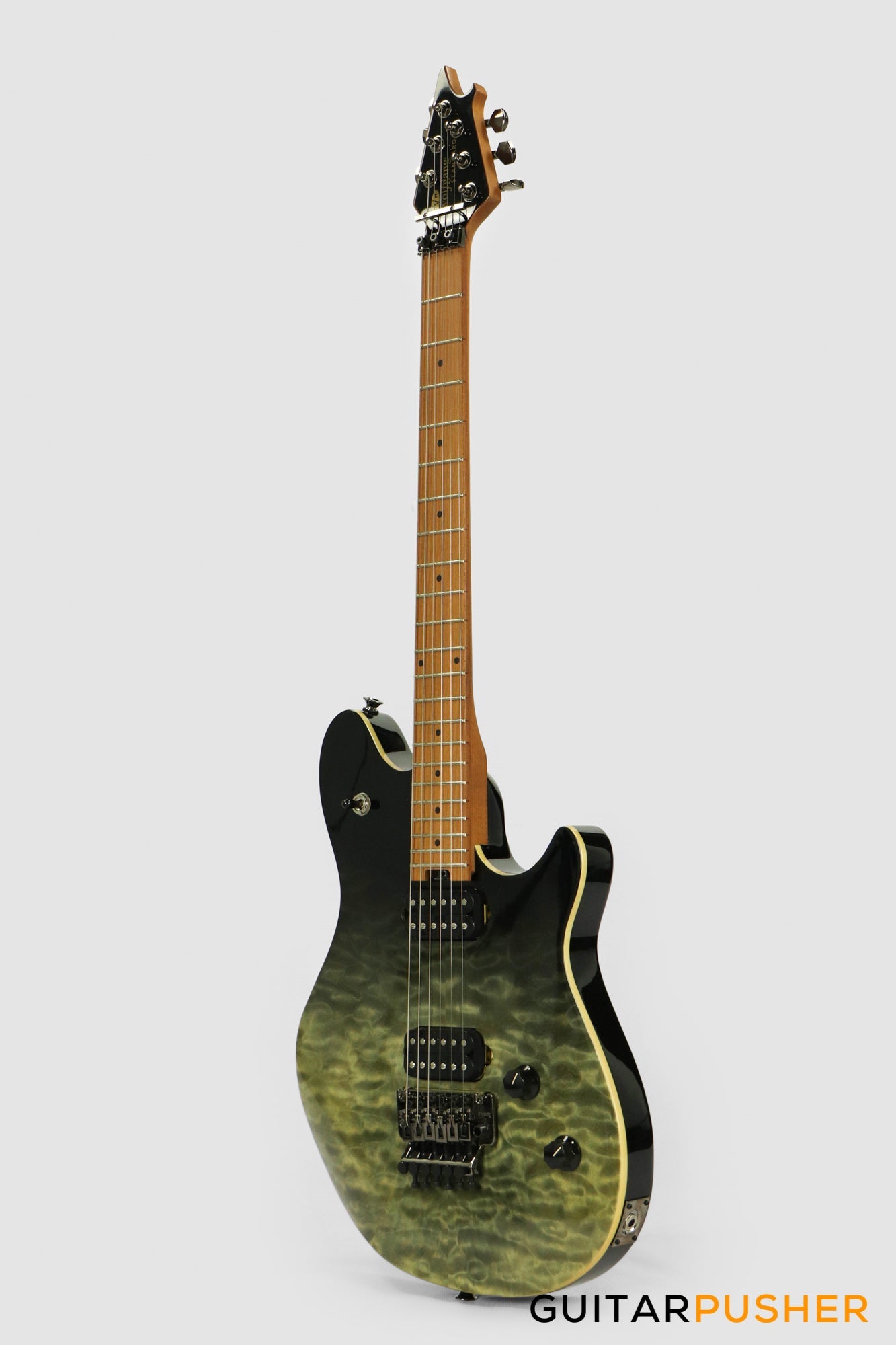 Wolfgang EVH WG QM (Quilted Maple) Standard Electric Guitar - Black Fade